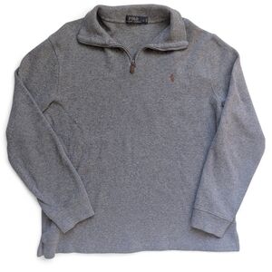 Polo Ralph Lauren Gray Quarter-Zip Pullover